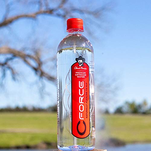 CForce Natural Artesian Bottled Water, Naturally High pH & Alkaline, 16
