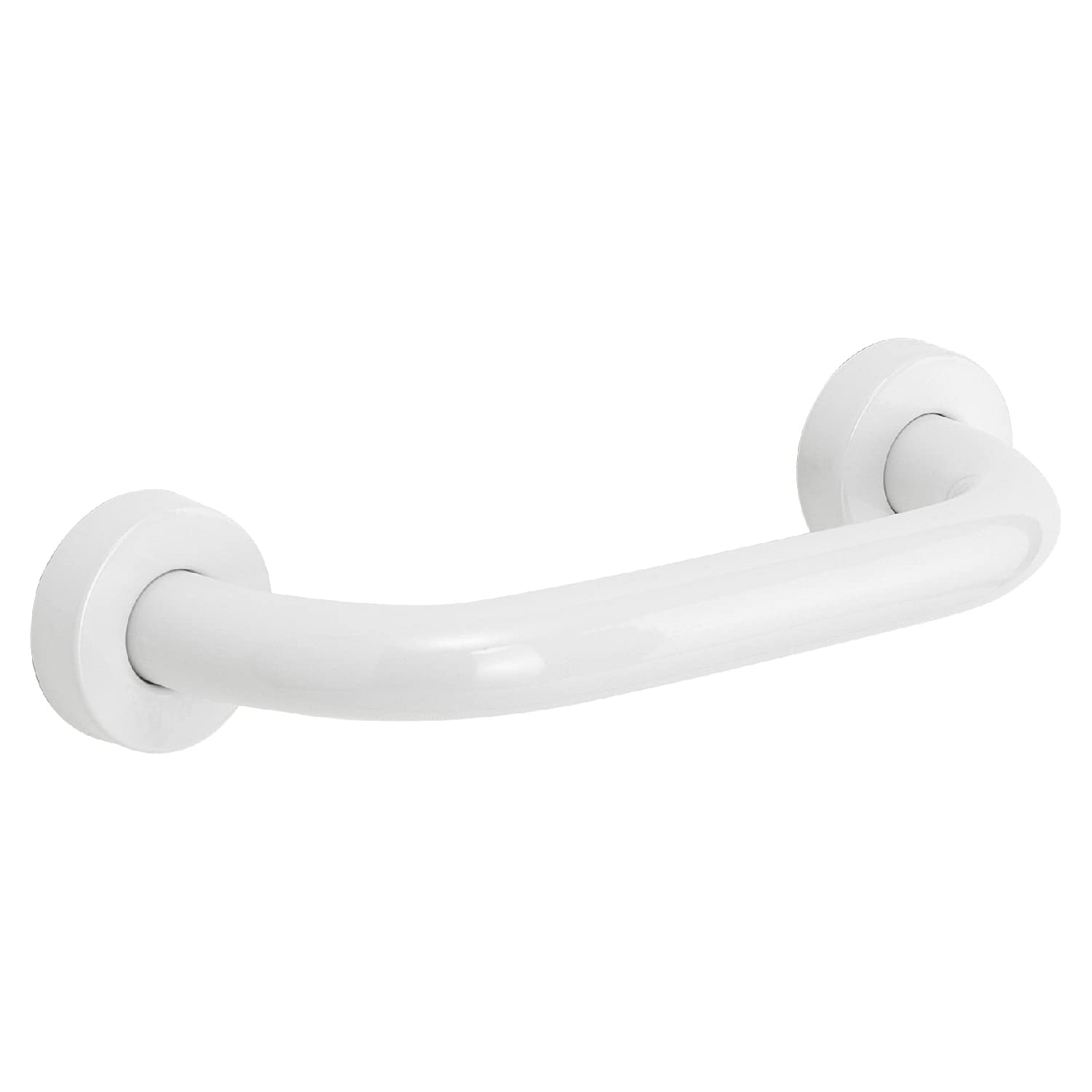 GEDY | Tokyo Bathroom Handle in Stainless Steel, White Finish, Dimensions 5.5 x 27.5 x 9 cm and Weight 0.25 kg