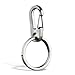 TI-EDC Titanium Keychain Carabiner Clip - Mini Quick Release Snap Hook and Key Ring, Key Organizer Holder for Men and Women primary