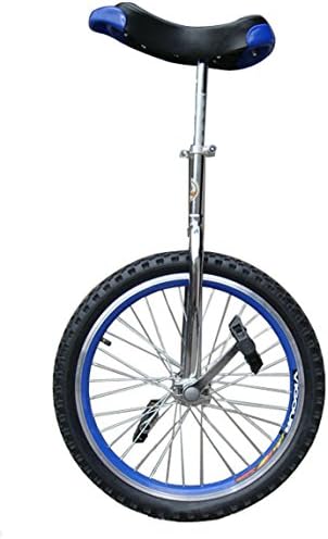 Brand New 20" in &amp; Out Door Chrome Unicycle in Blue