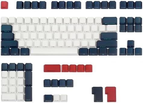 Prx Keycaps HZYZ PBT Keycaps Side Printed ANSI ISO Thick Cherry MX Key Caps Non ...