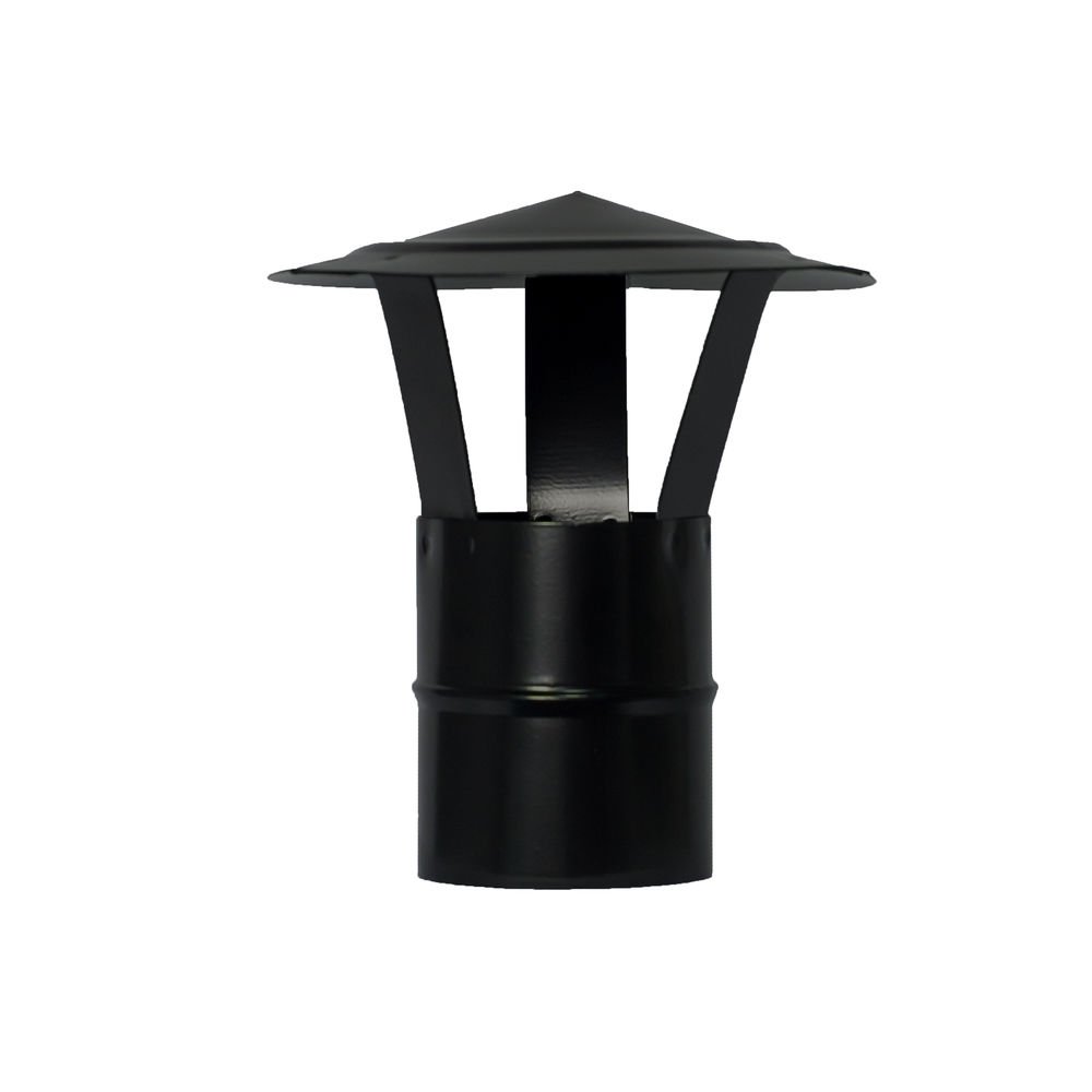 Wolfpack Professional Line 22013250 Wolfpack Vitrified Hat for Pellet Stove, Fireplace, Smoke Extraction, for Tube Ø 80 mm, Multicolor