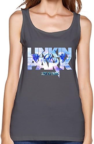 JUJ Linkin Park Rock Band Women's Tank Tops DeepHeather Large