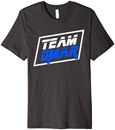 Mens Team Omar Martin Large Dark Heather