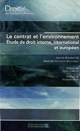 Le  contrat et l'environnement