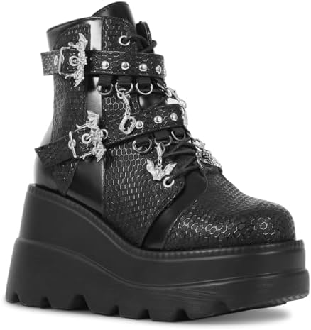 Palladium Men 4 / Women 5.5 / EUR‎ 36 Destiny X Pampa Witch Queen Boot Black New Amazon.com | Palladium Unisex Pampa x Destiny Witch Queen  main image 2