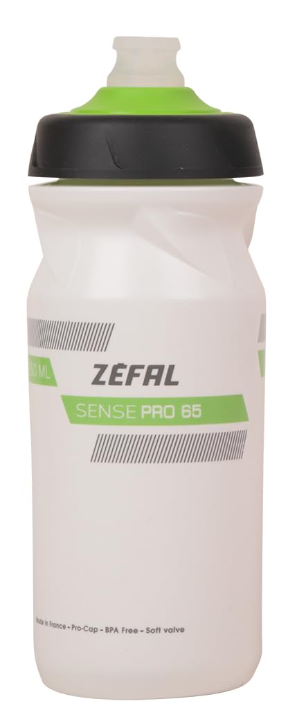 ZEFAL Sense Pro Water Bottle, White, 650ml