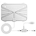 75 Miles HDTV Antenna, Lionsoul Digital Indoor TV Antenna with Detachable Amplifier, 0.02 inch Thickness Satellite TV Antenna