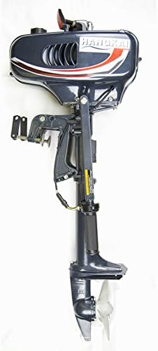 KAWOSEN 3.5hp Superior Engine Water Cooling System Outboard Motor Two-strok Inflatable Fishing Boat