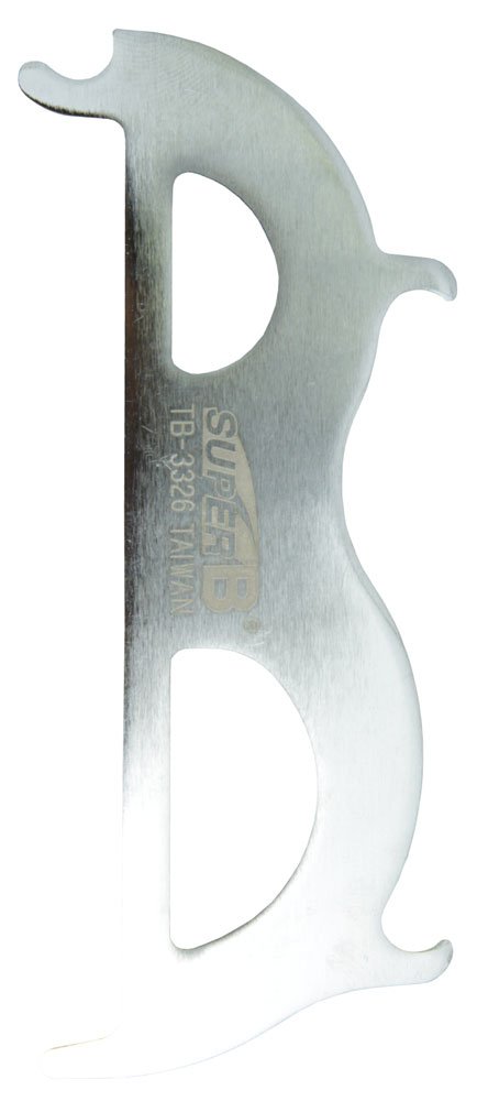 Super Bike Tool tb-3326 Chain Wear Indicator – Silver, One Size