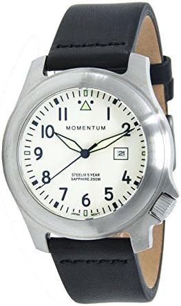 Men’s Sports Watch |Steelix Sapphire Watch byMomentum | Stainless Steel Watches for Men | Analog Watchwith Japanese Movement | Water Resistant(200M/660FT) Classic Watch