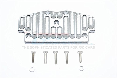 Tamiya CC01 Upgrade Parts Aluminum Front Bumper Mount - 1Pc Set Gray Silver