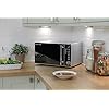 Russell-Hobbs-RHM2017-20L-Silver-Digital-Microwave Russell Hobbs RHM2017 20L 800W Silver Digital Microwave, Child Safety Lock, Automatic Defrost, 5 Autocook Menus, Clock…