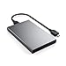 Satechi Aluminum USB Type-C External HDD Hard Drive Disk Enclosure Case - Up to 10 Gbps - Compatible with Most 2.5-inch HDD and SSD (Space Gray) primary
