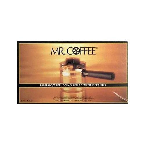Mr. Coffee Espresso Carafe Assembly w/ Lid Black 4 Cup New Gourmet