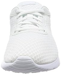 NIKE Big Kids' Tanjun Sneakers, White, 6.5 M US