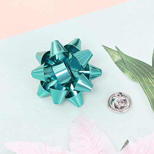 YEYA Christmas Brooch Pin Set Holiday Pin Set Xmas Jingle Bells Bow Pin Party Favor Best Gift Women Girls (Style:F)