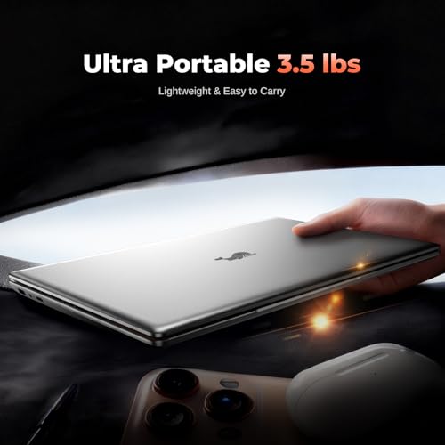 2026 Windows 11 Pro Traditional Laptop Computer, 16GB RAM 256GB SSD for Business Office Student School College, 15.6" FHD IPS Display, Lightweight Portable with Office 365, 4H Battery, 3.5 lbs