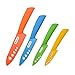 May Fifteenth 5 Pieces Multi Color Ceramic Cutlery Kitchen Knives set with Fruit Peeler MF-1718K