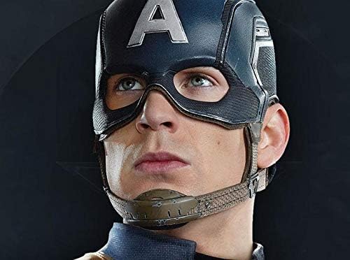 Steve Rogers Captain America Helmet Avengers Endgame Infinity War Dark Blue