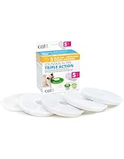 Catit Senses 2.0 Cat Water Fountain Filters, 5 Pack, 43746