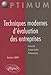 Techniques modernes d'évaluation des entreprises by 