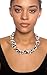 HinsonGayle 'Zoe' 4-Strand Handwoven Howlite & Black Freshwater Cultured Pearl Necklace-20 in length