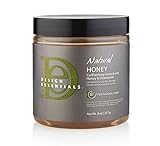 Design Essentials Natural Honey Curl Forming Custard infused with Almond, Avocado, Honey & Chamomile for Intense Shine, Medium Hold and Definition-8oz.