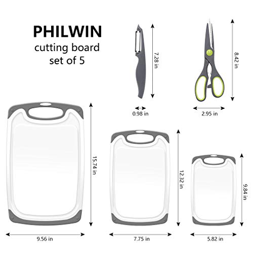 1 PHILWIN+Cutting+Boards+Non+porous+Dishwasher