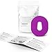 SIMPATCH Adhesive Patch for Dexcom G6 - Pack of 25 - Multiple Colors Available (Purple)