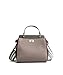 DKLZY Lovers Gifts Women's Handbag Wide Strap All Match OL Style Color Block Bag Color Grey