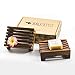 Teak Soap Dish Gift Set - Bundle of 2 Handcrafted Soap Dishes - Handmade in Bali, Stylish, Nontoxic, Recycled, Soap Holder is Perfect for Shower, Bathroom, Kitchen, Tub, and Outdoors