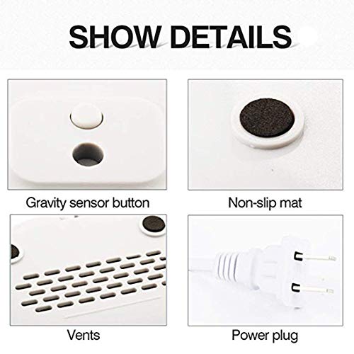Coffee Mug Warmer For Desk, Automatic Thermostatic Cup Beverage Warmer for Office/Home Use (Up to 131℉/ 55℃) Safely Electric Candle Warmer Hot Coffee Plate Accessories for Tea Cocoa Milk