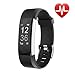 Letsfit Fitness Tracker HR, Activity Tracker Watch with Heart Rate Monitor, IP67 Water Resistant Smart Bracelet with Calorie Counter Pedometer Watch for Smart Phone only for Kids Women Men