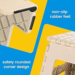 ACSTEP Folding Step Stool Lightweight Plastic Step