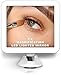 Mirabel 7X Magnifying Lighted Vanity Makeup Mirror & Shaving. White LED lighting, Locking Suction-Cup, 360 Rotation, Battery Operated.
