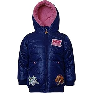 Paw Patrol Meisjes Winter Jas met capuchon 3-6 Jaar