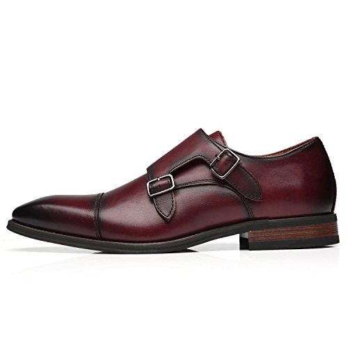 la milano double monk strap slip on loafer