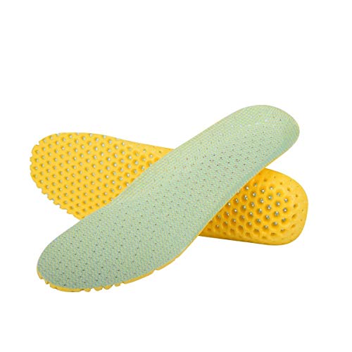 HappyStep Replacement Insoles, Honeycomb insoles, Keep Your Feet Dry and Clean, Preventing Foot Odor, Stopping Sweaty Feet (MEN SIZE 8-11 OR WOMEN SIZE 9-12)