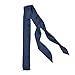 IvyFlair Long Skinny Tie Neck Scarf Choker, Dark Blue