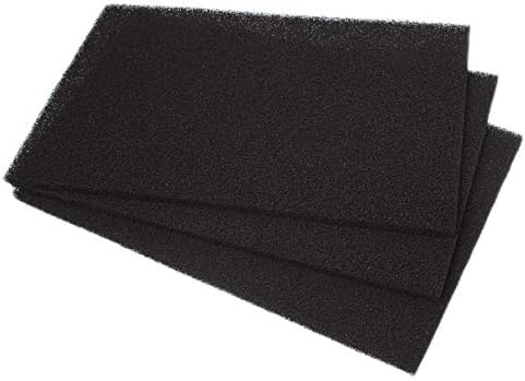 Ltwhome 海外並行輸入正規品 フィルター スポンジ 水槽 活性炭 ３枚入り カット フォームパッド 約46ｘ30cm ろ過 自由サイズ 熱帯魚