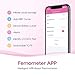 Femometer Vinca Basal Thermometer for Ovulation, Intelligent Quiet BBT Thermometer with Bluetooth for NFP, Fertility Monitor&Period Tracker with APP(iOS & Android), Automatically Drawing BBT Curve