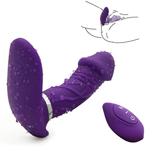 Wearable Vibrantor for Woman Wireless Remote Control Female-Waterproof-Rabbit-Lifelike-Gifts Clitorial Tongue high Frequency Wand Heating Perfect Size Party Gifts six Toys for Women or Couples T-Shit