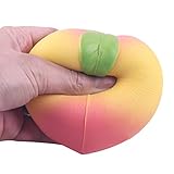 Infinal New Colossal 10CM Squishy Pink/White Peach Slow Rising Cream Scented (10CM)...