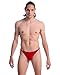 ONEFIT Men's Nylon Thongs G-String Underwear Pack of 4