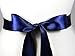 YAMA Double Face Satin Ribbon - 1 Inch 25 Yards for Gift Package Wrapping,Floral Design,Hair Bow Clip Making,Crafting,Sewing,Wedding Decor, Navy