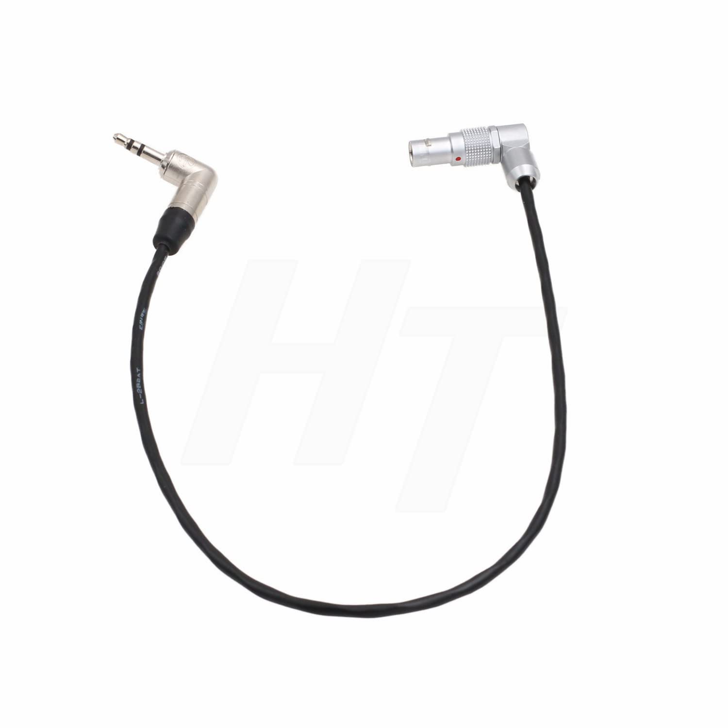 HangTon Timecode Cable for Tentacle Sync to ARRI Alexa Mini Camera, TRS 3.5mm to Rotated 5 Pin Right Angle Upwards