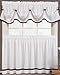 naturally home Kate Elegance Kitchen Curtain Set - Valance (58