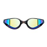 ROKA R1 Anti-Fog Swim Goggles with RAPIDSIGHT Razor Sharp Optics - Cobalt Mirror (Limited Edition)