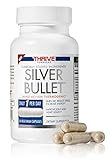 Thrive Formulas Silver Bullet Triple Action Thermogenic Fat Burner â€“ 30 Vegetarian Capsules â€“ Only 1 per Day